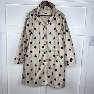 Capelli of New York Polka Dot Trench Coat